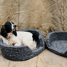 Indlæs billede til gallerivisning Hundeseng i uld - large